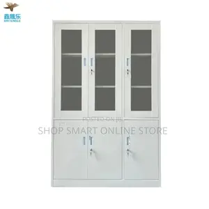 Metallic Office Cabinet 3_doors Metallic Office Cabinets 3-Doors