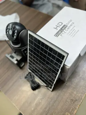 Dual Lens 4g PTZ Solar CCTV Outdoor Camera With 2way Audio