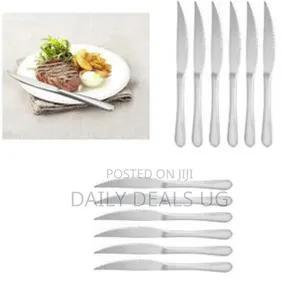 6 Pieces of Table Steak Knives Cutlery Set