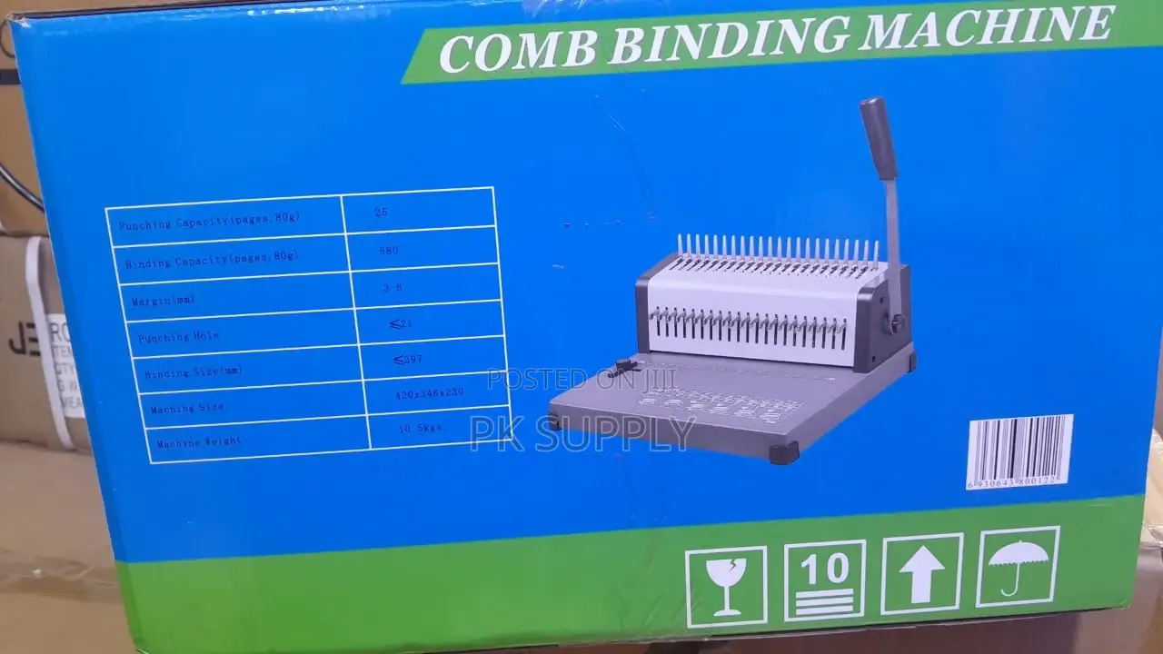 Comb Binding Machines