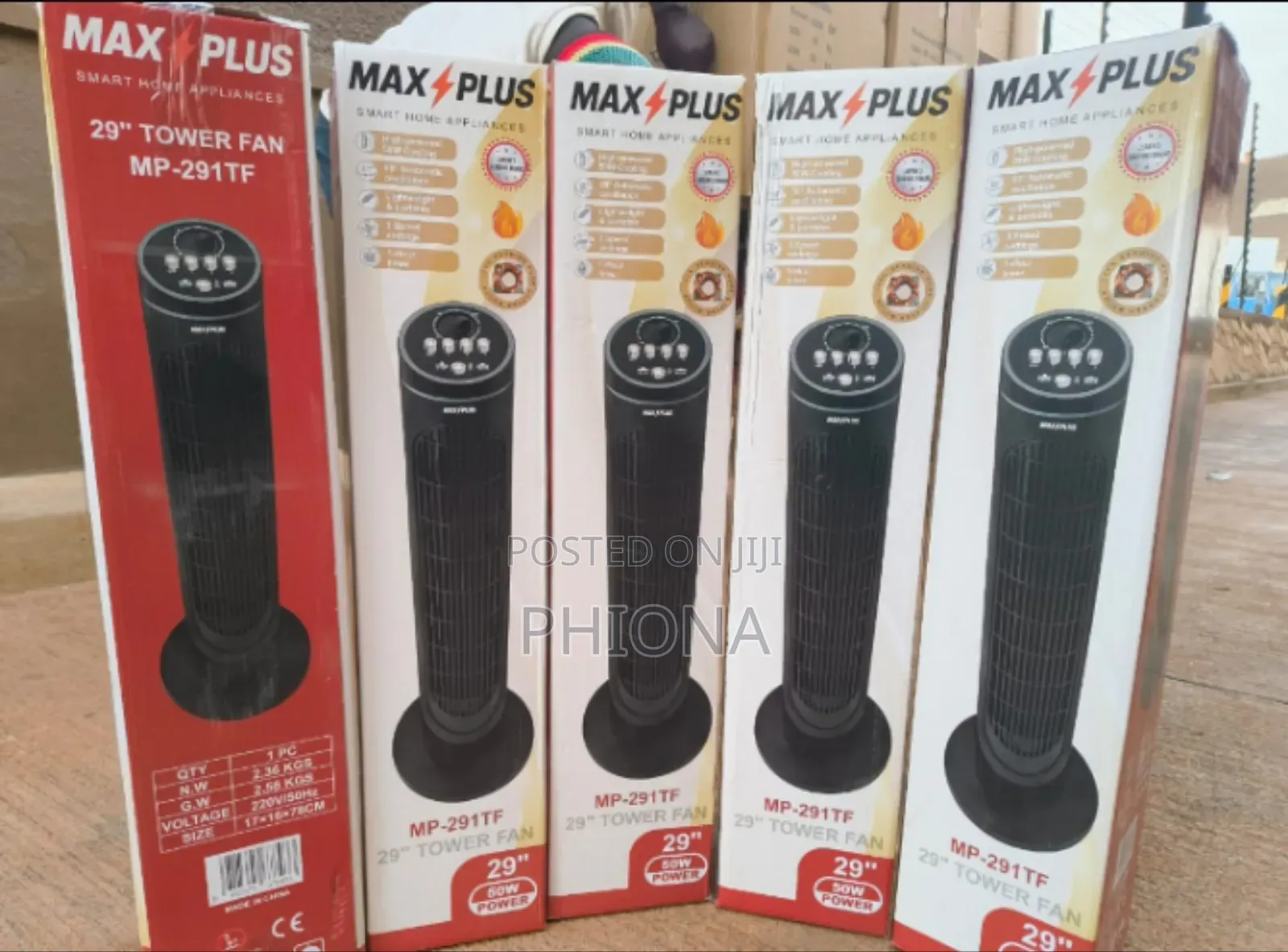Maxi Plus Tower Fans