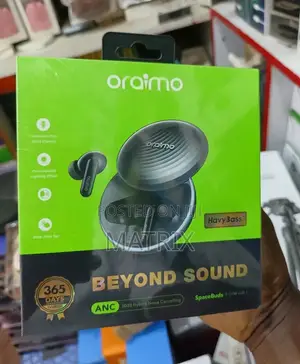 Oraimo Spacebuds Hybrid Anc True Wireless Earbuds.