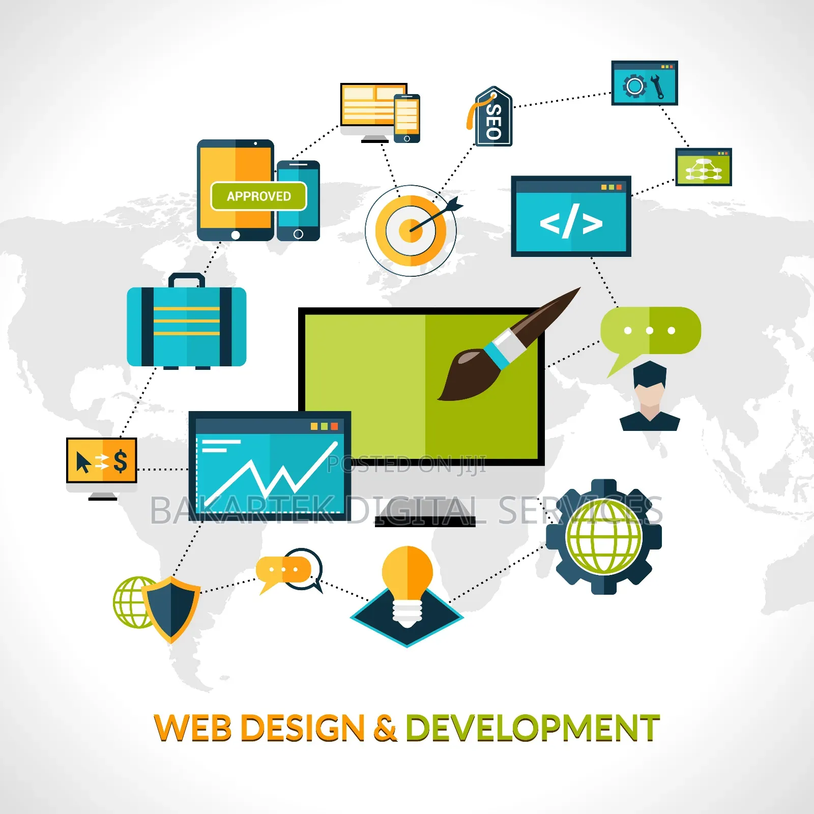 Professional Web Design Service With Free 24/7 Maintenance