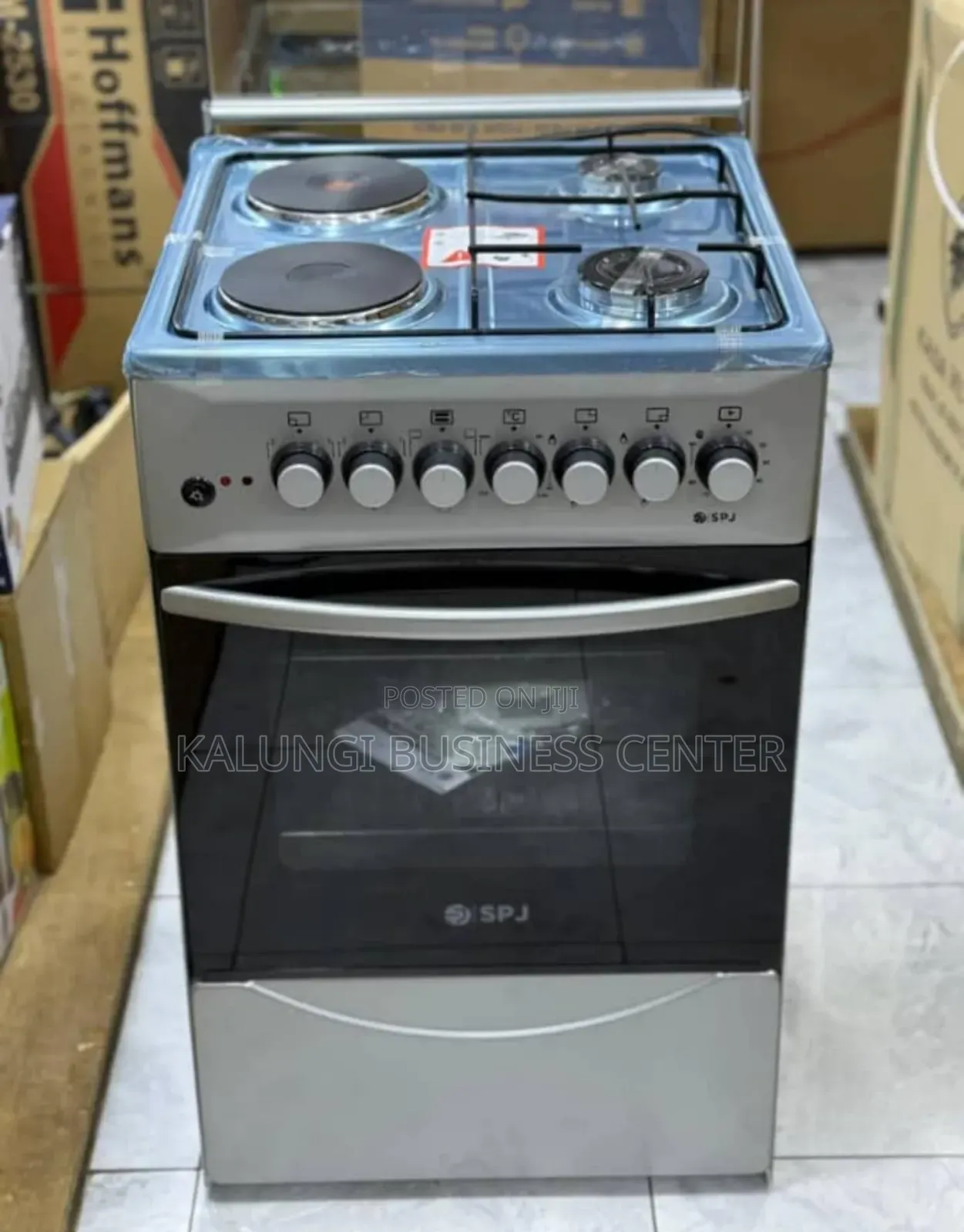 50 by Cooker With Electric Oven SPJ 2 by 2 Cooker
