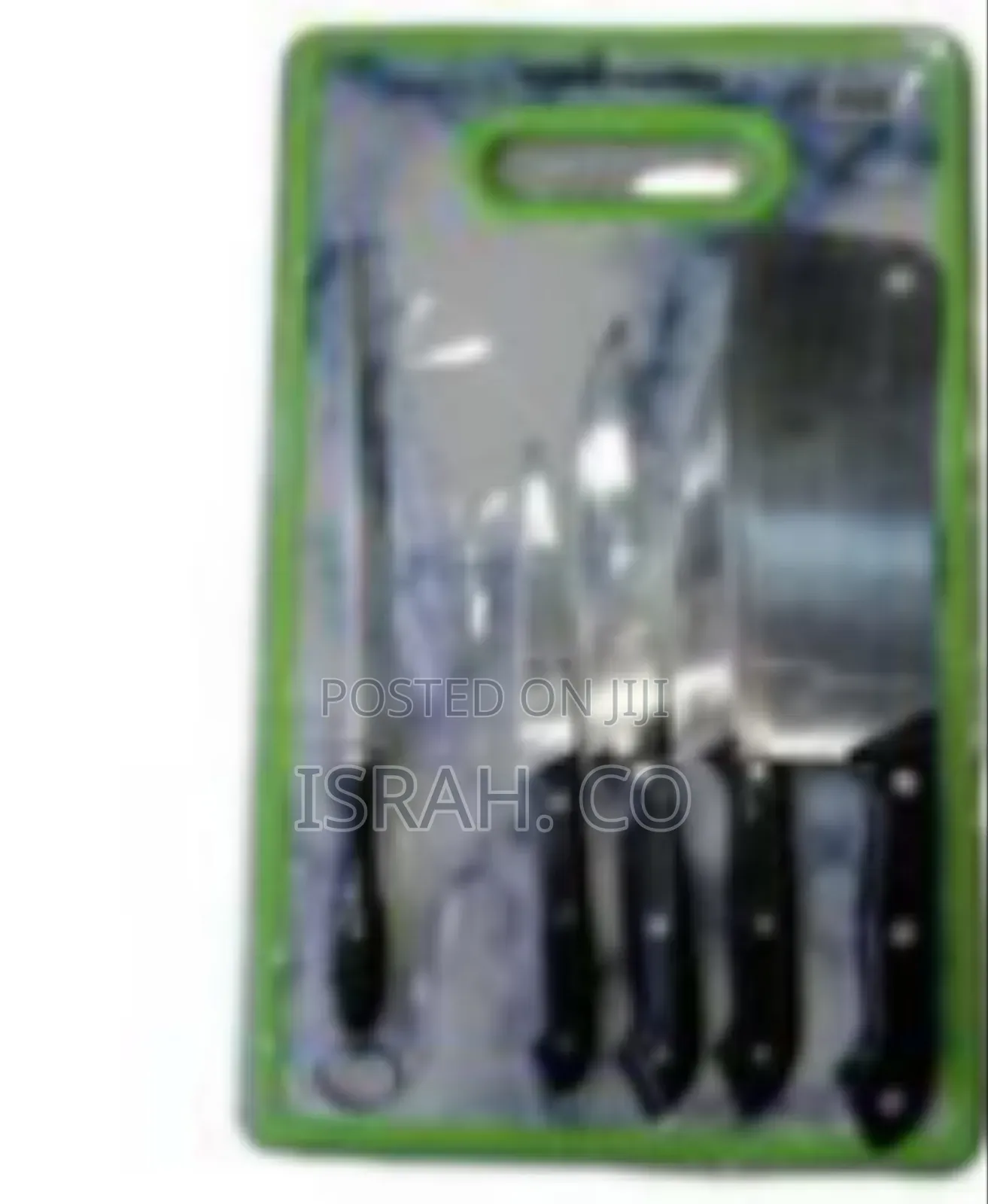 Essential Kitchen Knife and Board Set - Multicolor
