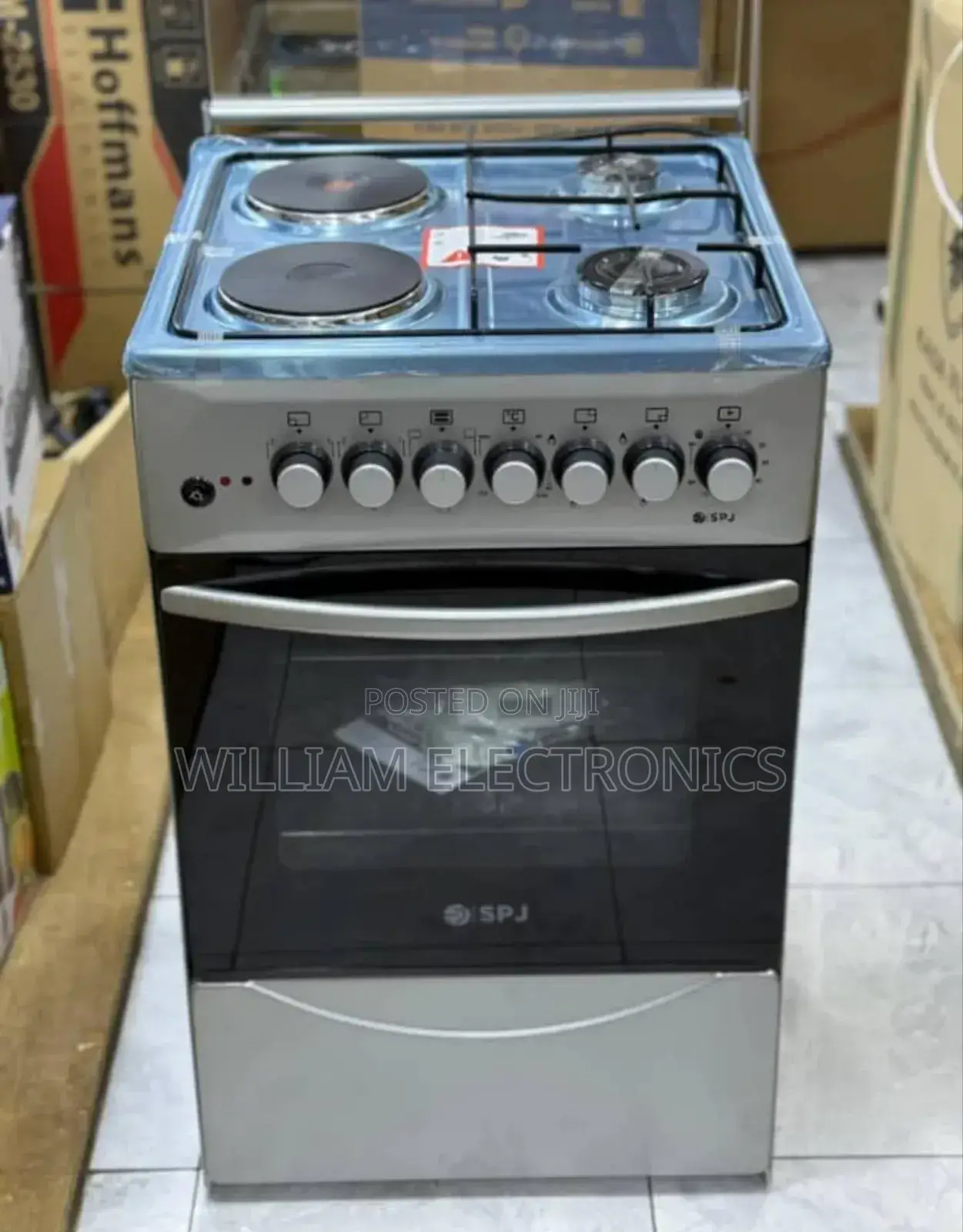 SPJ 2 by 2 Cooker With Electric Oven