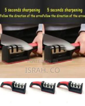 Professional Multi-Stage Manual Kitchen Knife Sharpener