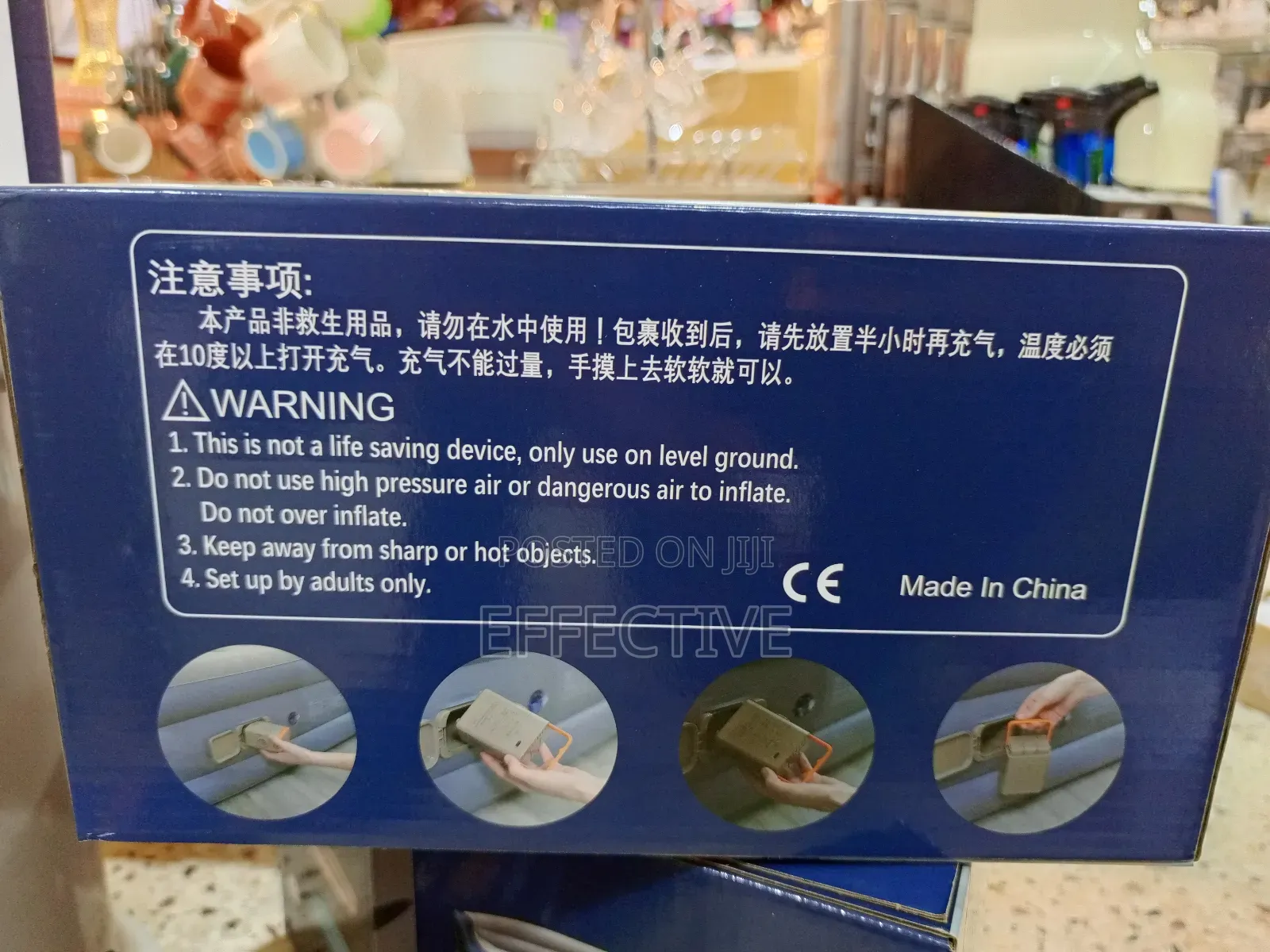 Single Size Inflatable Bed.