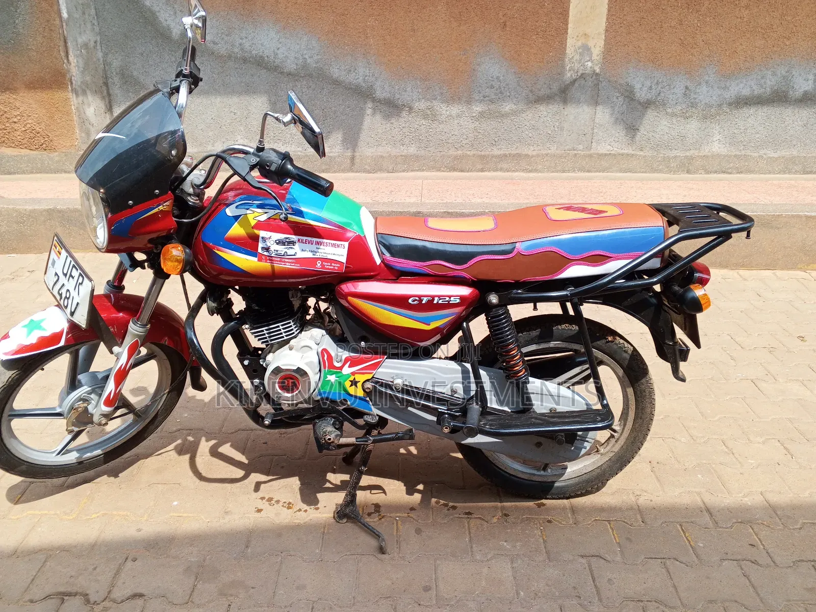 Bajaj CT 125X 2020 Red