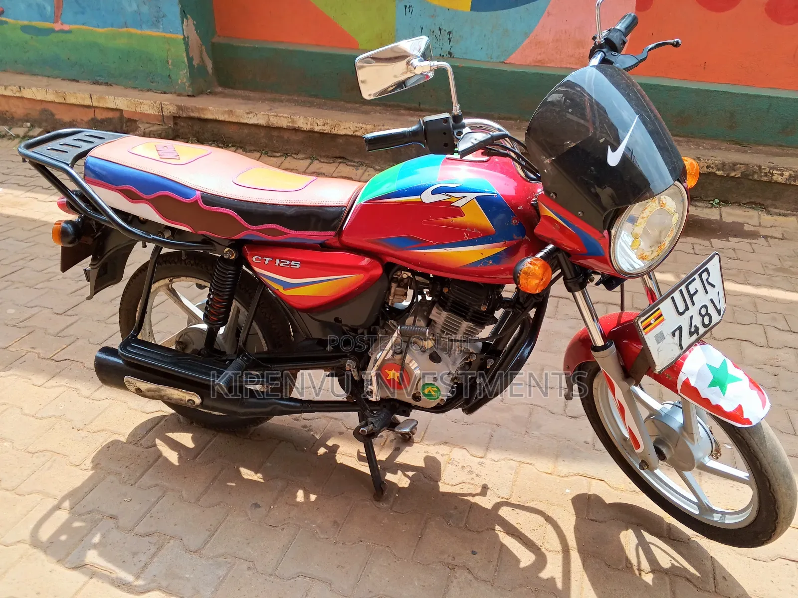 Bajaj CT 125X 2020 Red