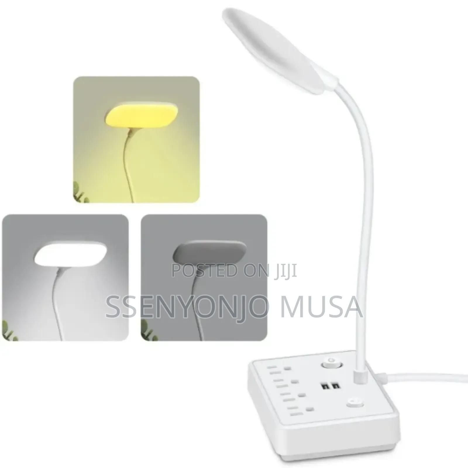Smart Desk Lamp Socket - Multi Learning Lamp With Usb Output