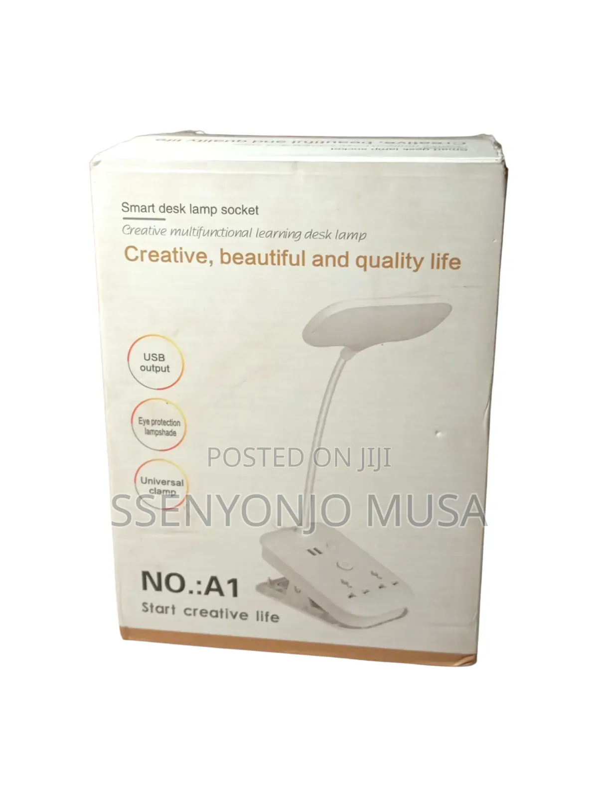 Smart Desk Lamp Socket - Multi Learning Lamp With Usb Output