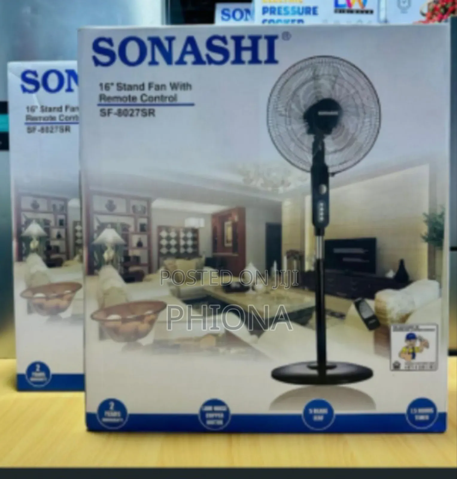 16 Inch Sonashi Stand Fan