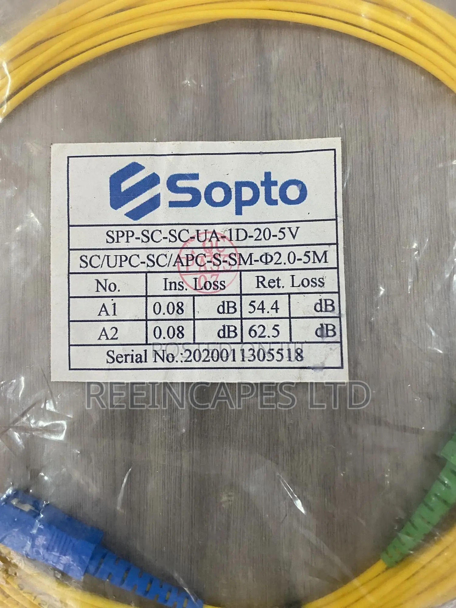 Fiber Patch Cord Sc-Sc,Sm 5m