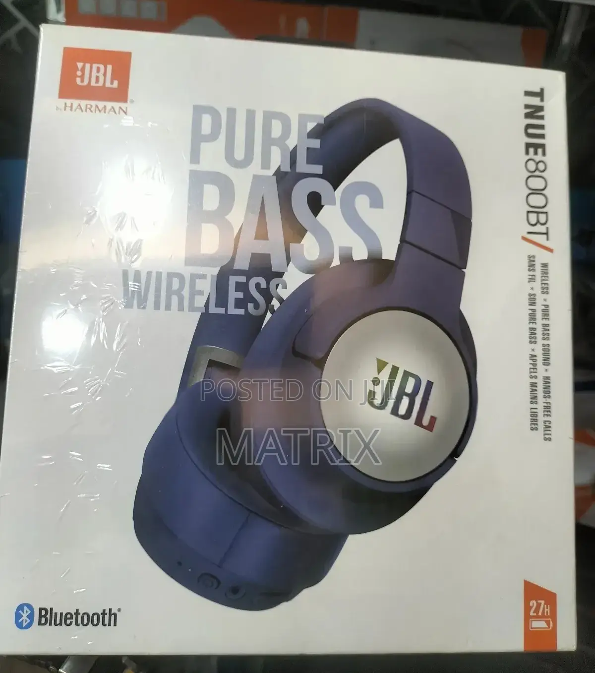 JBL Pure Base Wireless Headphones