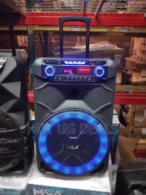 Mjack Mj2015  15" Amplified Public Address Speaker Rechargeable