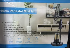 40cm Pedestal Mist Fan