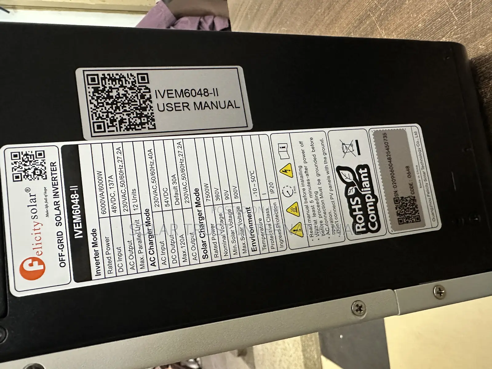 6kva Hybrid Inverter