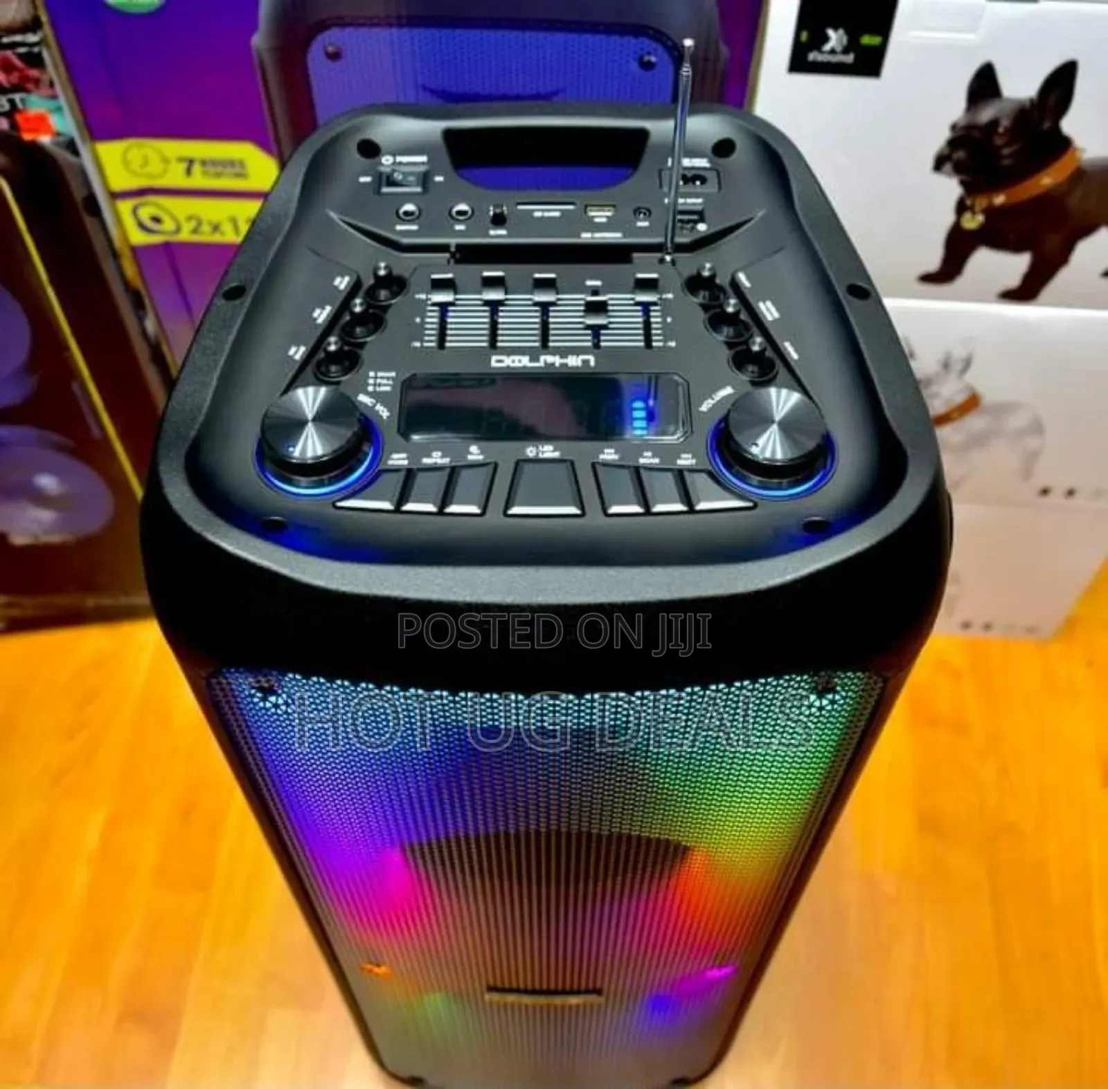 Mjack Mj3010 Rechargeable Portable Bluetooth Speaker With 2 Microphone