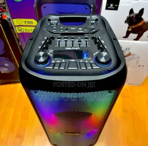 Mjack Mj3010 Rechargeable Portable Bluetooth Speaker With 2 Microphone