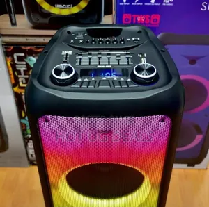 Mjack Mj3010 Rechargeable Portable Bluetooth Speaker With 2 Microphone