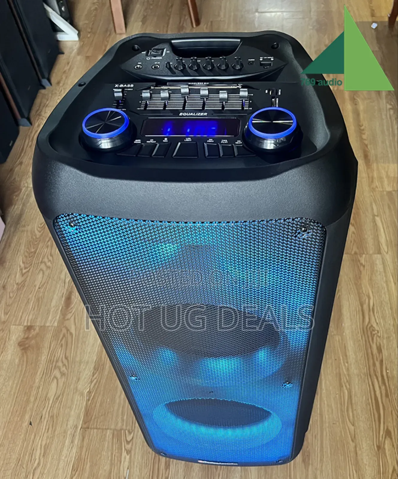 Mjack Mj3010 Rechargeable Portable Bluetooth Speaker With 2 Microphone