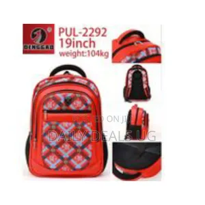 19 Inch Multi Design Backpack Multiple Pockets Personalized Bag