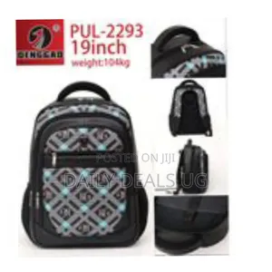 19 Inch Multi Design Backpack Multiple Pockets Personalized Bag