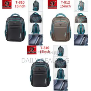 15 Inch Laptop Backpack Waterproof School Bag- Multicolor
