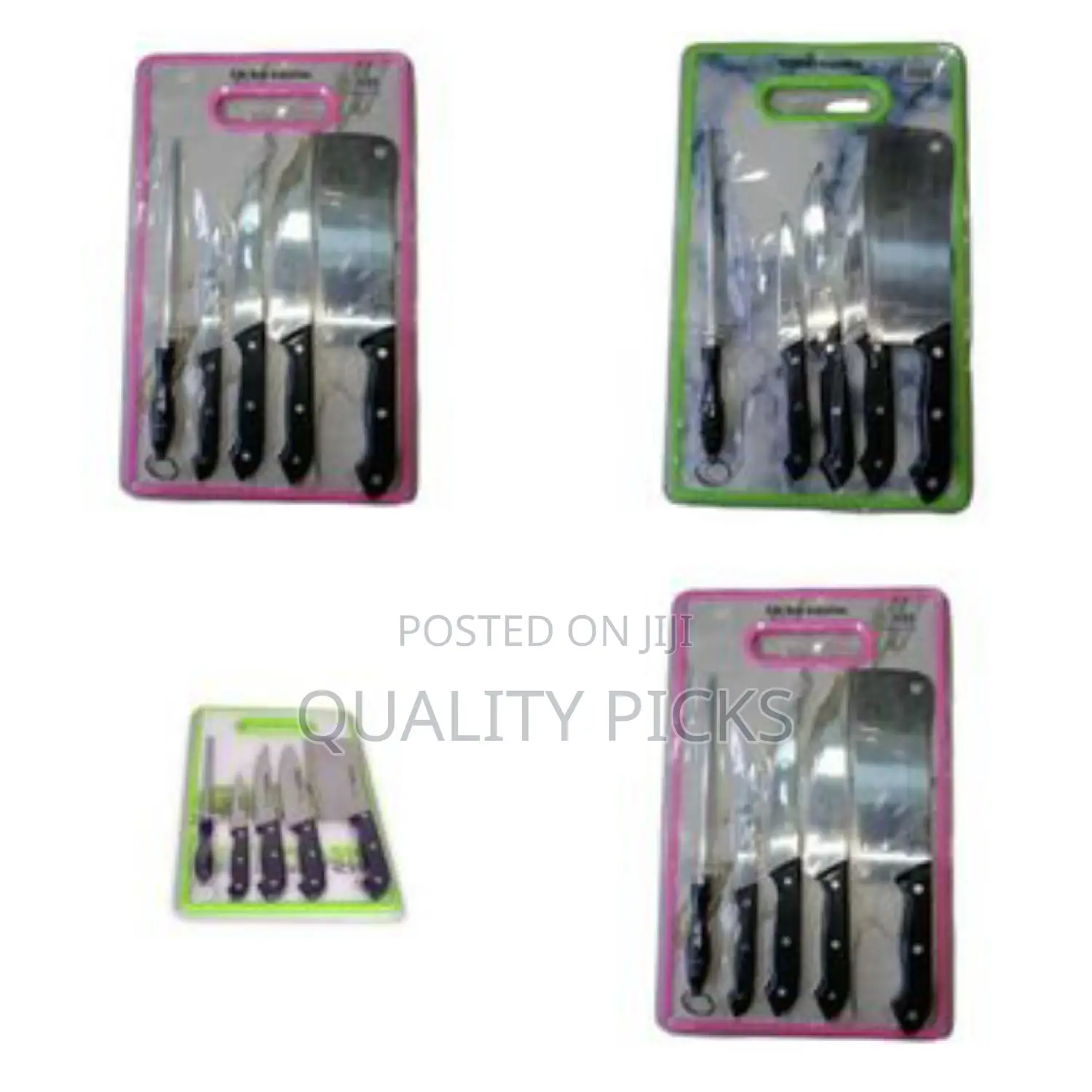 Chopping Board Set With Knives
