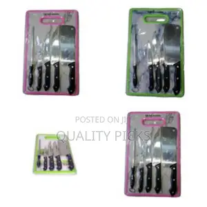 Chopping Board Set With Knives