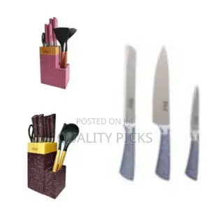 Elegant Kitchen Knife an Utensil Set