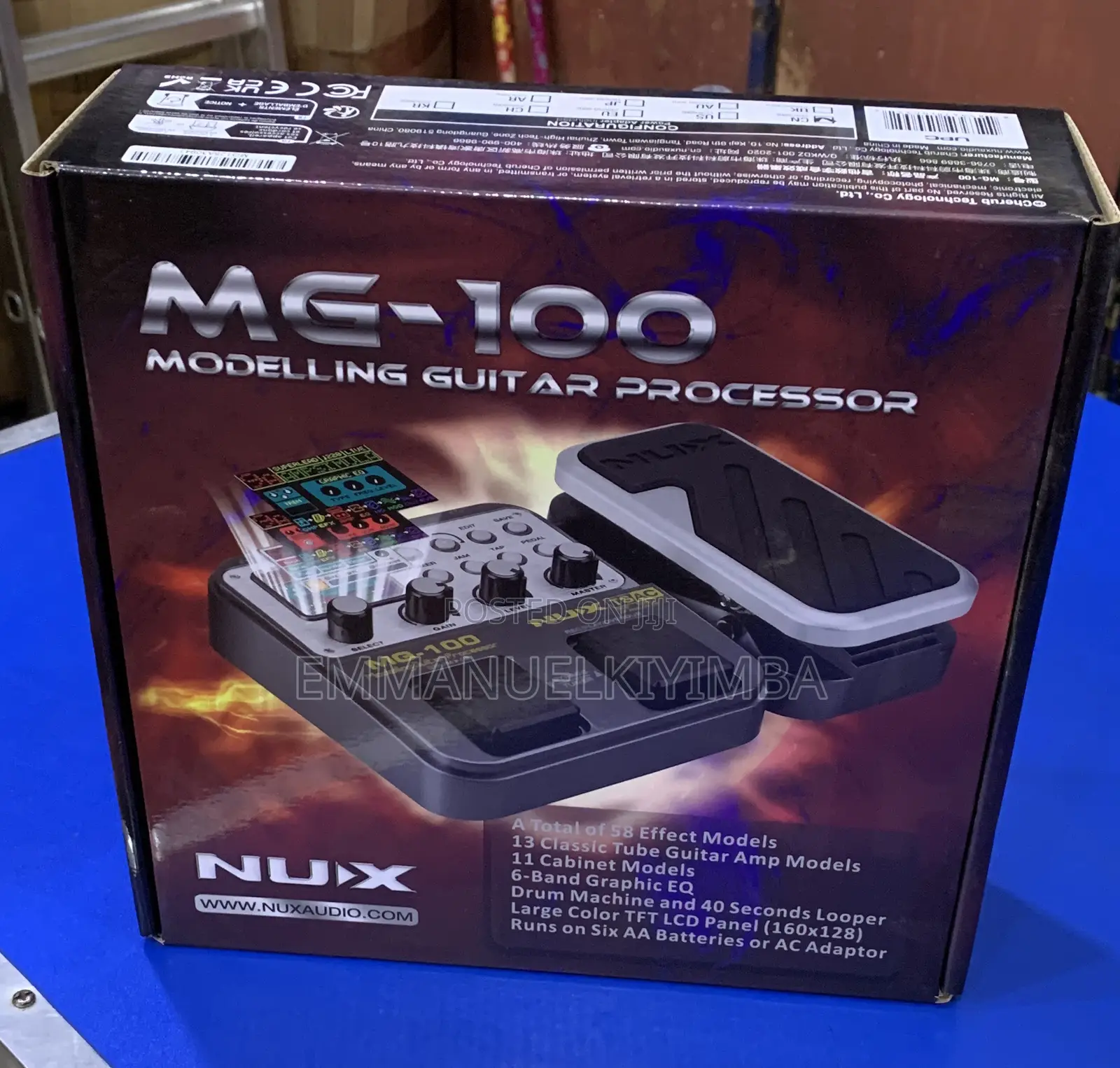 Nux-100 Mg Mult Effects Processor