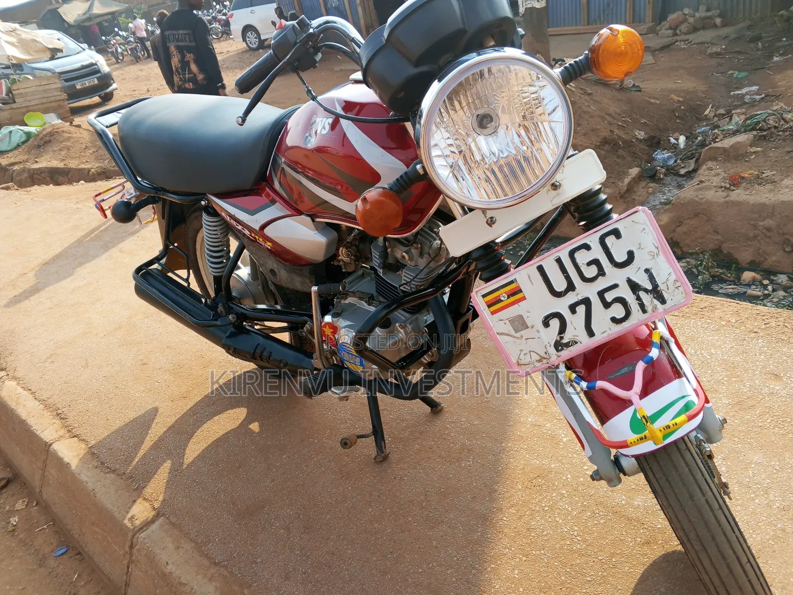 TVS HLX 125 2022 Red