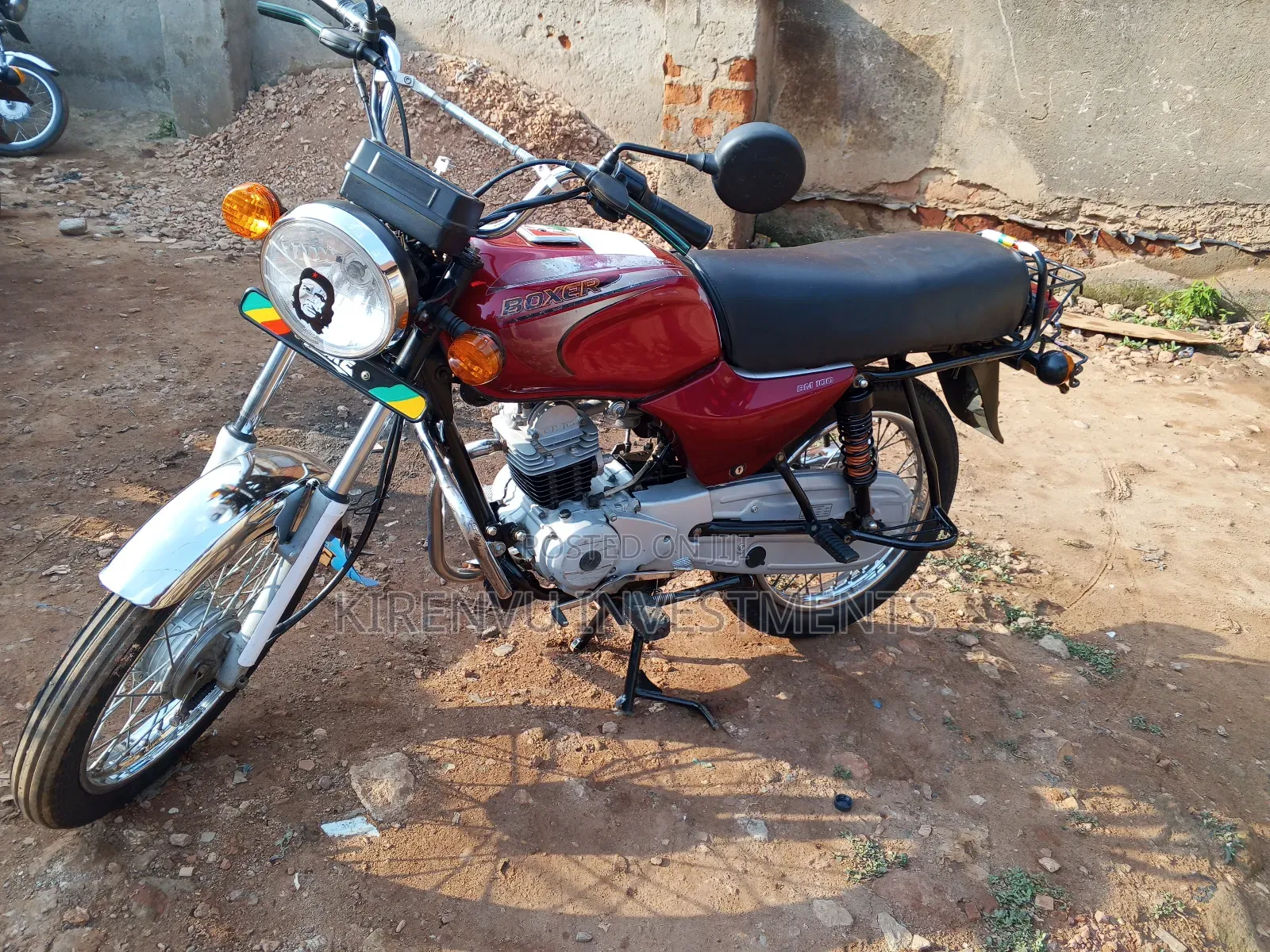 Bajaj Boxer 100 2014 Red