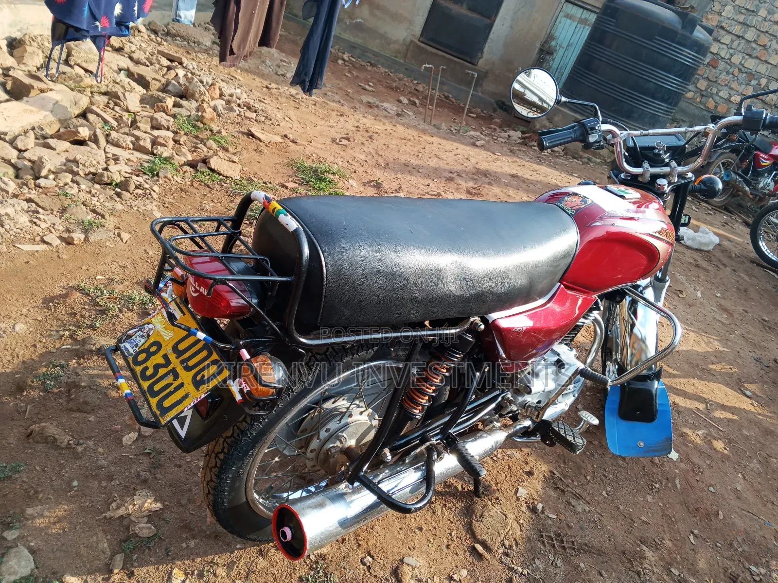 Bajaj Boxer 100 2014 Red