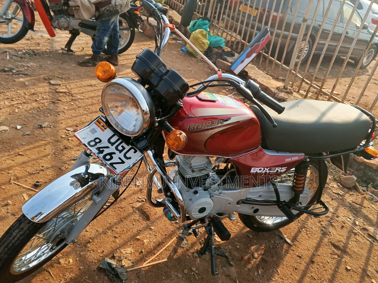 Bajaj Boxer 100 2022 Red