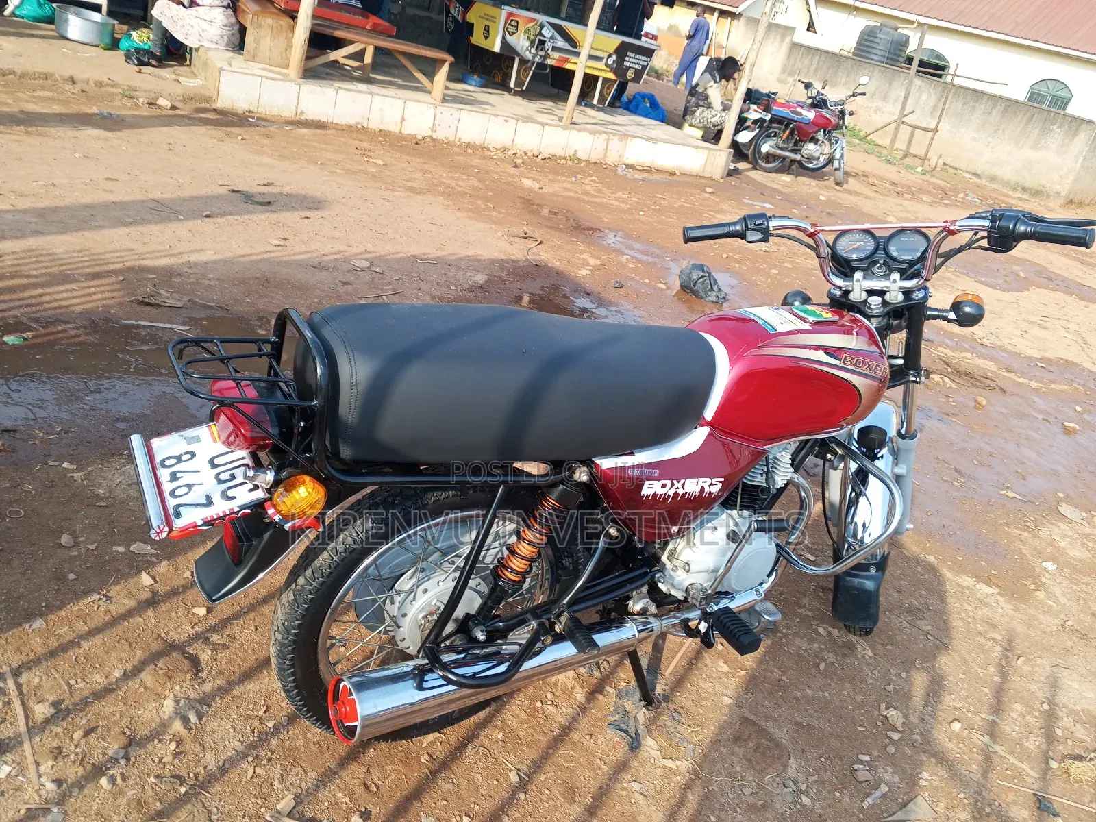 Bajaj Boxer 100 2022 Red