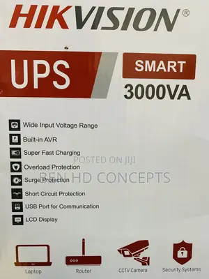 Ups 3000av Hikvision