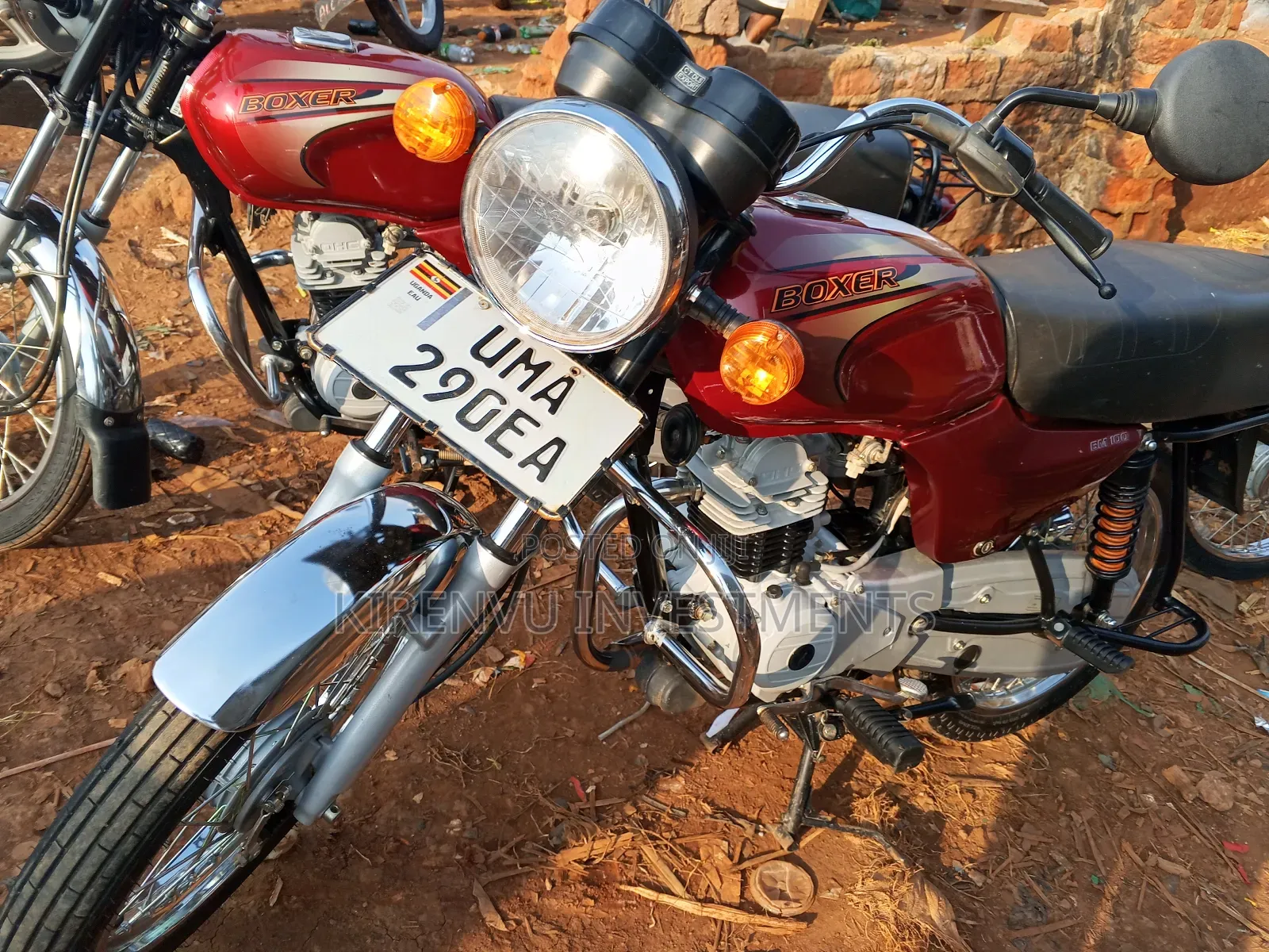 Bajaj Boxer 100 2022 Red