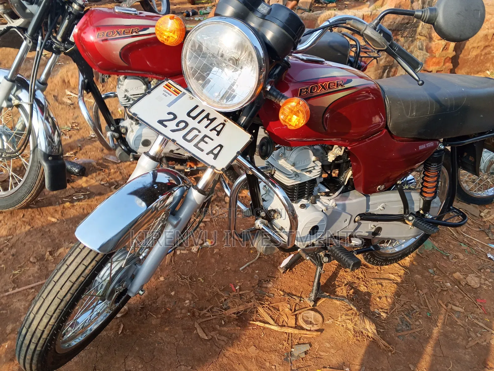 Bajaj Boxer 100 2022 Red