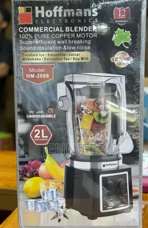 Hoffmans Hm-2088 Silent Commercial Blender.