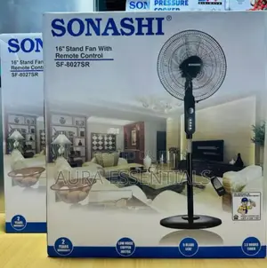 16 Inxhes Sonashi Stand Fan With Remote Now
