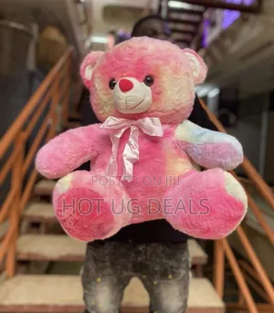 Soft Blue Teddy Bear Plush Toy For Kids & Adults - Perfect Gift