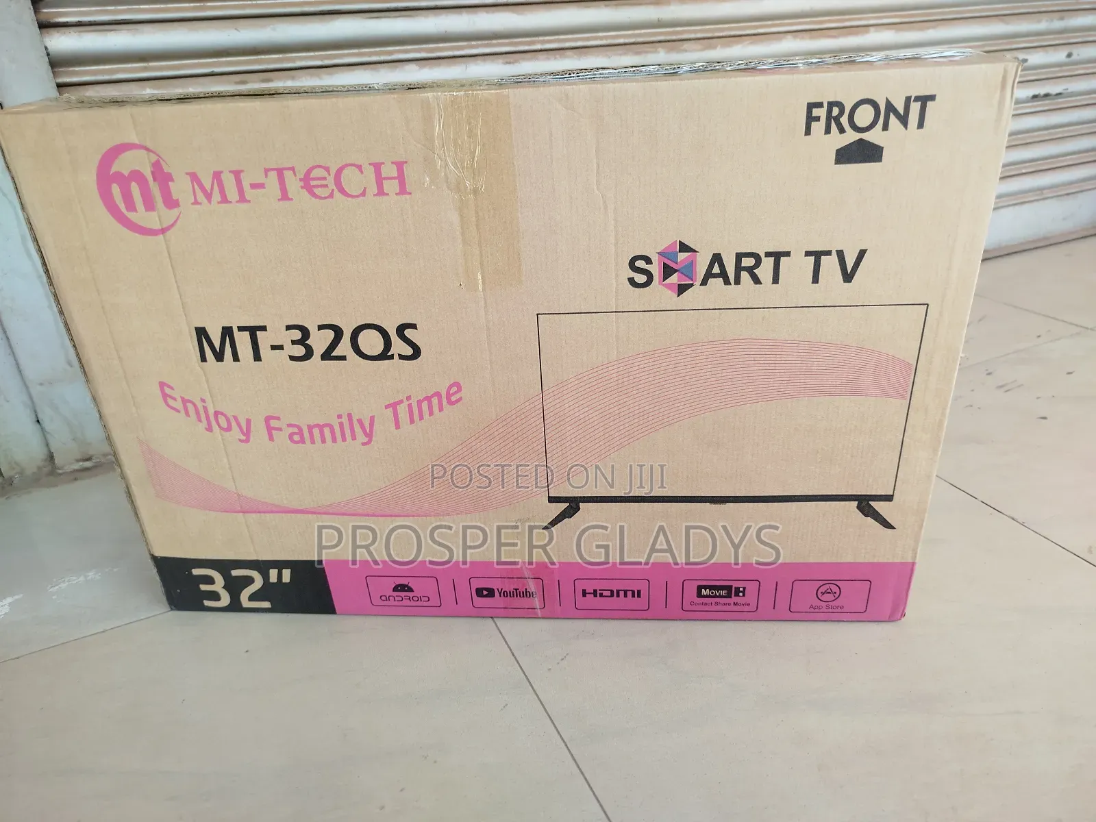 32 Mitech Smart Boxed Digital Flat Screen Flameless.