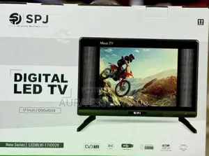 SPJ 17-Inch Digital Led Tv (Model Ledblw-17id029
