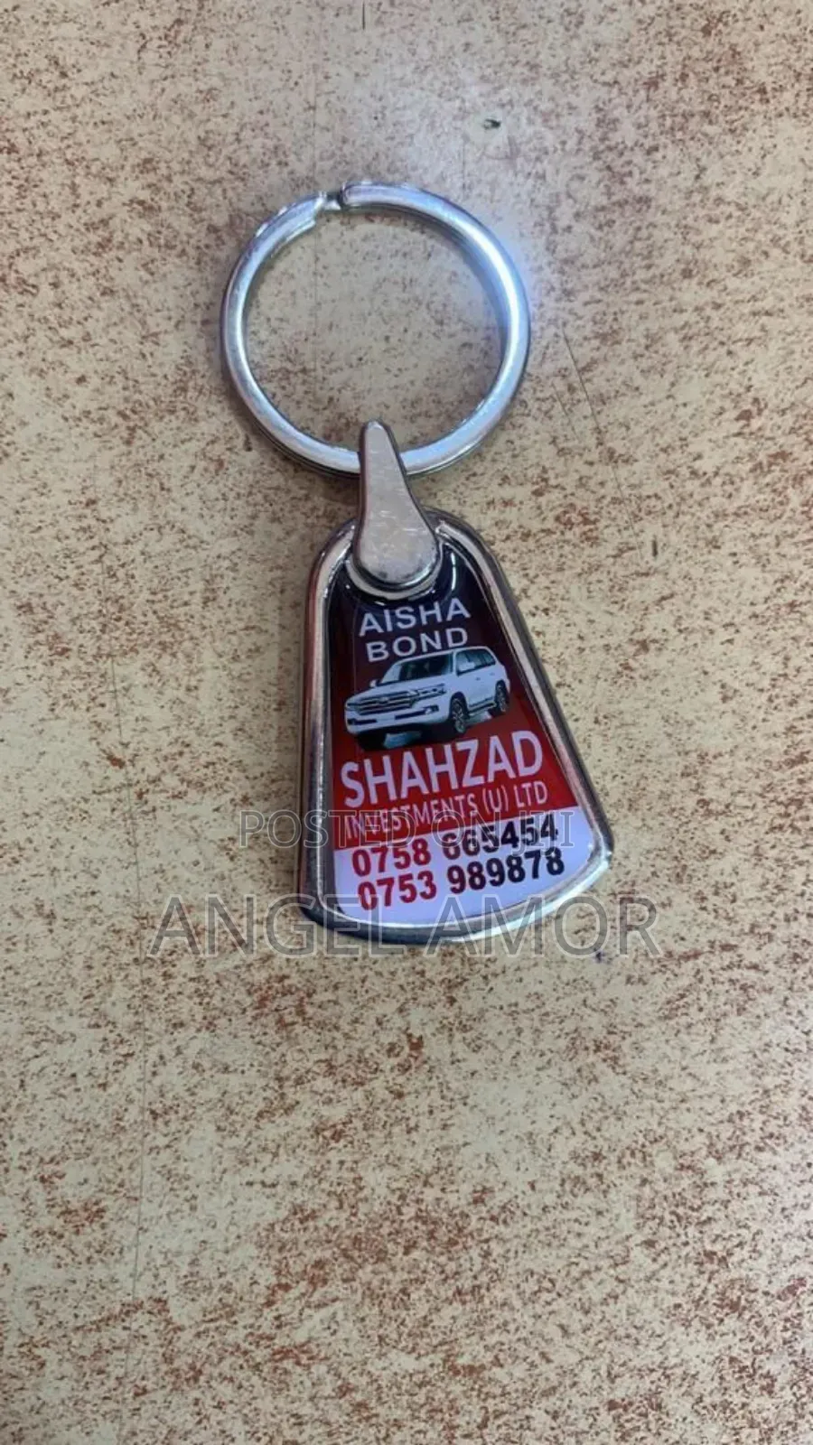 Branded Staistainless Key Holder