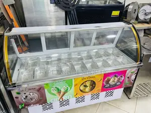 Icecream Cooler Showcase Display Machine