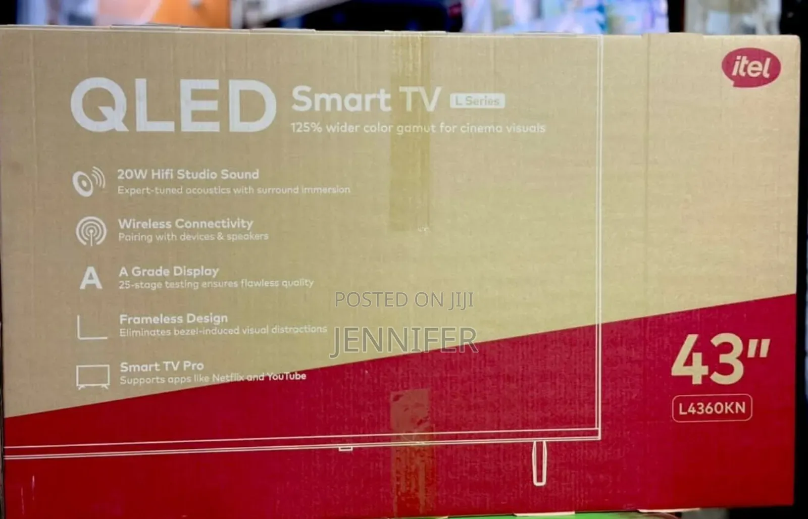 43 Itel Smart Qled