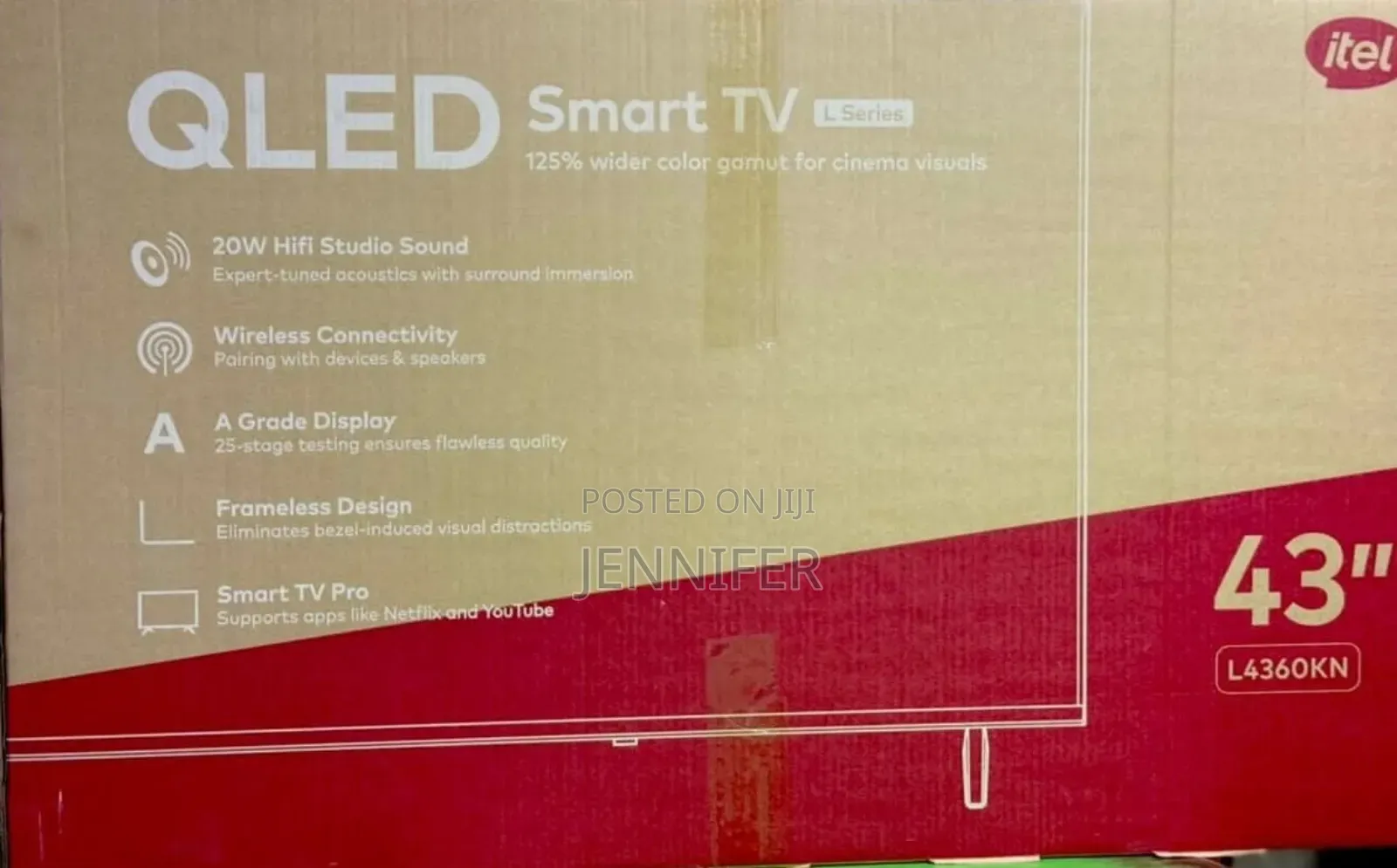 43 Itel Smart Qled